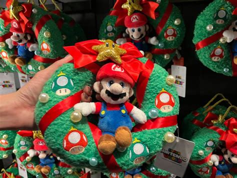 New Snowman Mario Headband And Returning Mini Christmas Tree At Super