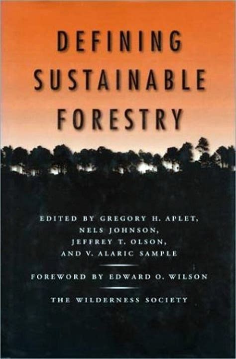 Defining Sustainable Forestry | NHBS Academic & Professional Books