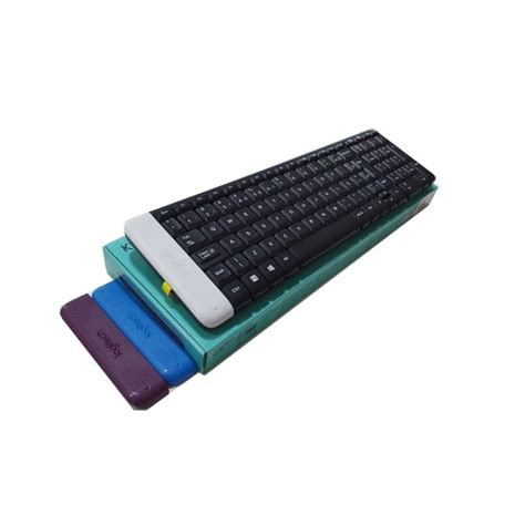 Teclado Logitech K230 Sem Fio Wireless Preto Compacto