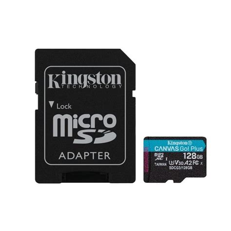 Kingston Canvas Go Plus Microsdxc Gb Uhs I U V Clase