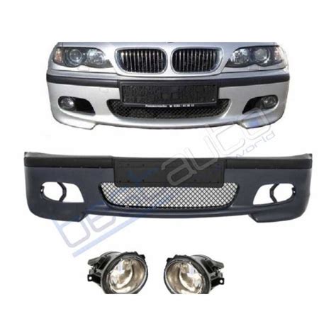 Предна M Technik Ii дизайн броня за Bmw E46 с халогени 1998 2001 гр