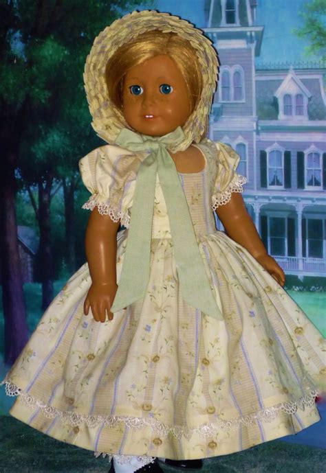 American Girl Doll Cecile Or Marie Grace Summer Dress With Etsy