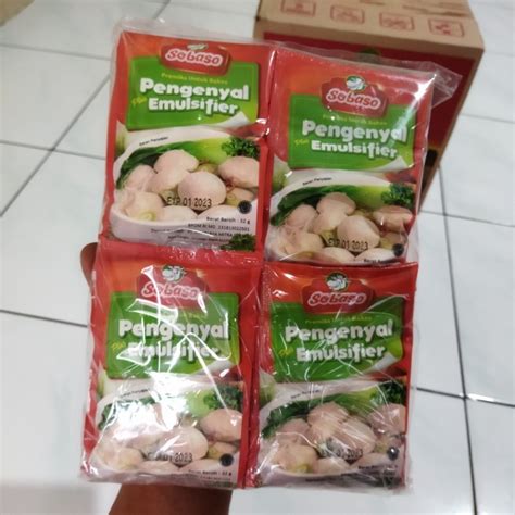 Jual GJ650 Sobaso Tepung Pengenyal Emulsifier Bakso 1 Pack NEW