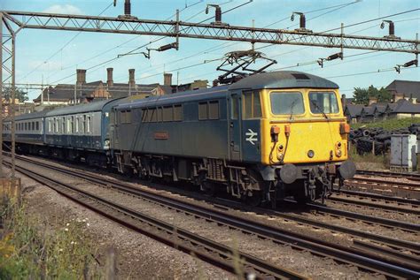 British Rail Class 87 Is A Type Of Electric Locomotive Built From 1973