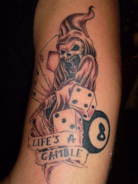 20 Life’s A Gamble Tattoo Ideas: Artwork For The Fearless