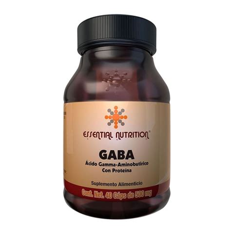 Gaba Essential Nutrition Cido Gamma Amino But Rico C Psulas