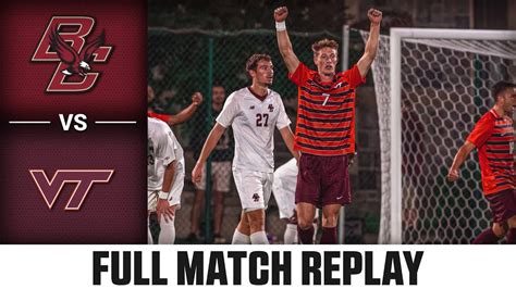 Boston College Vs Virginia Tech Full Match Replay 2023 Acc Mens Soccer Youtube