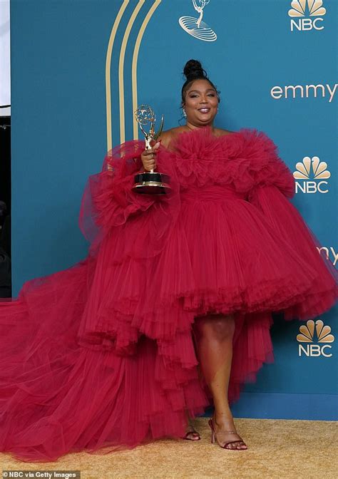 Emmys 2022 Lizzo Gives Emotional Speech As She Accepts Her First Emmy