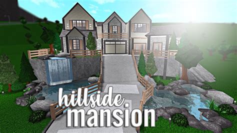 Bloxburg Hillside Family Mansion