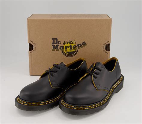 Dr Martens 1461 Bex Ds Shoes Black Flat Shoes For Women