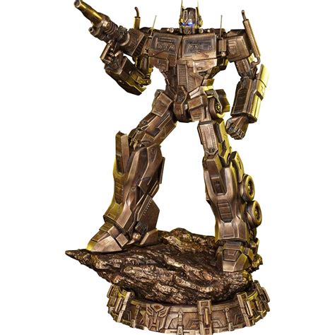 Transformers: G1 Optimus Prime Antique Gold Premium Masterline Statue