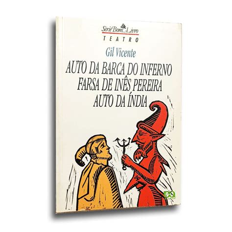 Livro Auto Da Barca Do Inferno De Gil Vicente Shopee Brasil