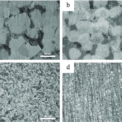 Optical Micrographs Of The Mg Y Zn Zr Alloy Samples A