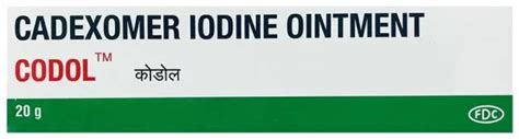 Iodosorb (Cadexomer Iodine) Ointment - Silk Pharmacy