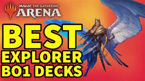 BEST Explorer Best Of One Bo1 Decks On MTG Arena To Mythic MTGA