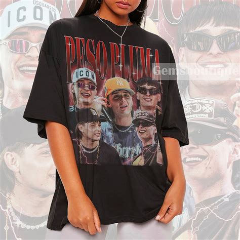 Peso Pluma Shirt Peso Pluma Doble P Tour 2023 T Shirt Dobl Inspire Uplift