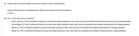 Answered The College Board Provided Comparisons Bartleby