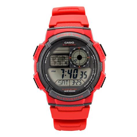 Ripley RELOJ CASIO HOMBRE DIGITAL AE 1000W 4AV