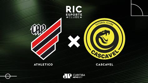 AO VIVO FC Cascavel X Athletico Campeonato Paranaense 2023 YouTube