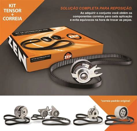 Kit Correia Dentada Tensor Gol Parati Ap Original Mercado Livre