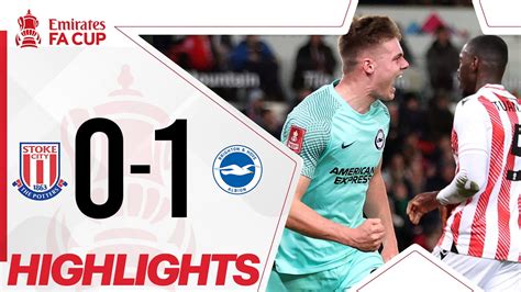 Fa Cup 5th Round Highlights Stoke City 0 1 Brighton Astro Supersport