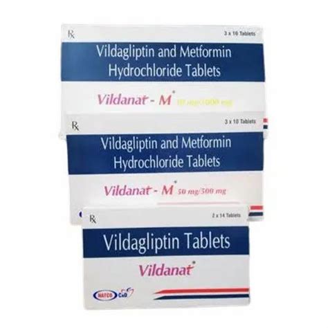 Vildanat M Vildagliptin And Metformin Hydrochloride Tablets Natco At Rs 68 Strip In Nagpur