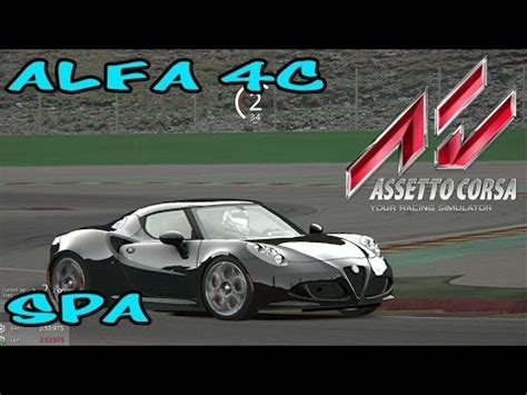 Alfa 4C Spa Assetto Corsa 1080p 60fps YouTube