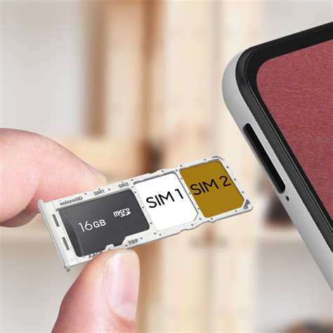 Tiroir SIM Samsung A13 4G Dual Nano SIM Micro SD 100 Compatible