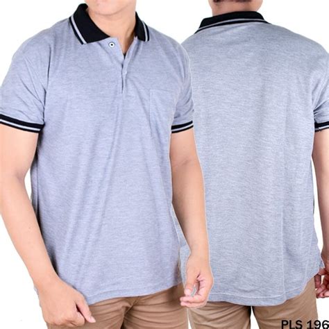 Jual Kaos Polo Kerah Pendek Pria PLS 196 Di Lapak Gudang Fashion