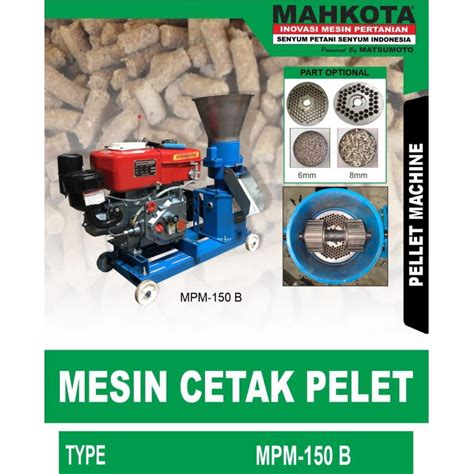 Jual Mesin Cetak Pelet Mahkota Mpm B Roller Shopee Indonesia