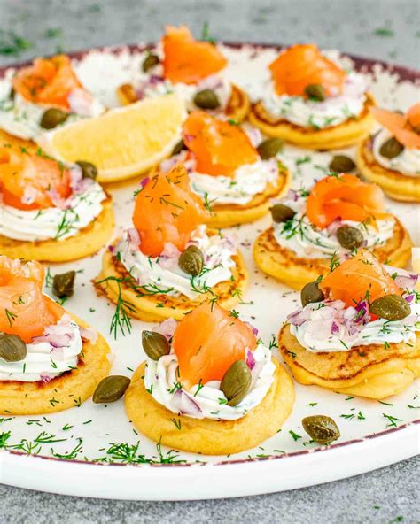 Smoked Salmon Blinis Made Easy Jo Cooks