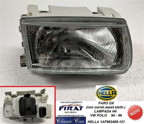 Faro Vw Polo Ant Dx Hella Eur Autoricambifirat It