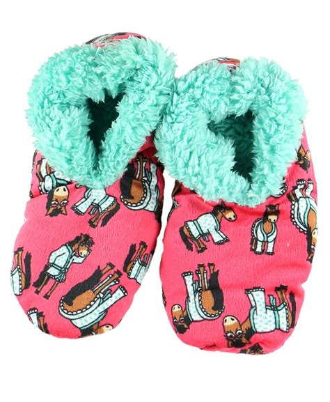 Lazyone Fuzzy Feet Slippers For Women Cute Fleece Lined House Slippers