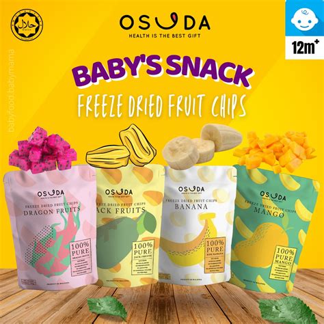 Halal Osuda Healthy Snack Baby Food Freeze Dried Fruit Chips