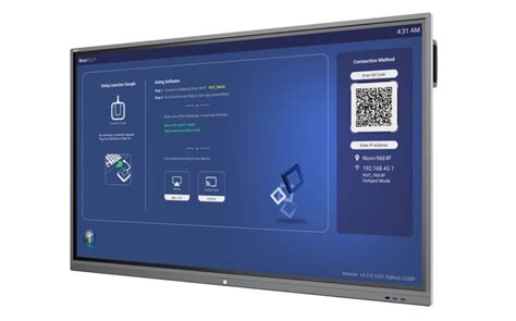 Collaboration Vivitek Stellt Neue Novotouch Displays Vor Invidis