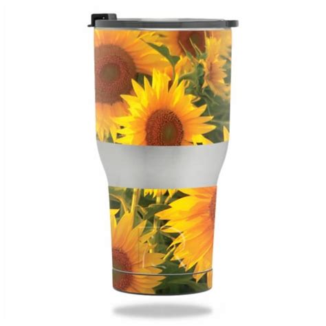 MightySkins RTTUM3017 Sunflowers Skin For RTIC Tumbler 30 Oz 2017