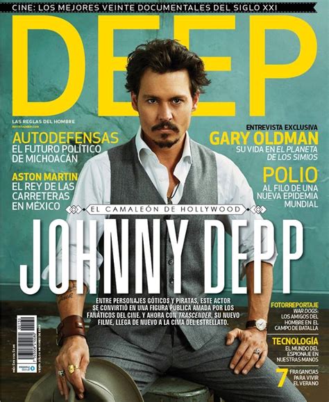 Johnny Depp El único Hombre Que Amaré Johnny Para La Revista Deep 2014