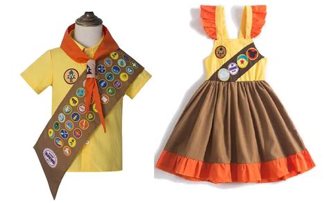 Wilderness Explorer Costume Up Russell Dress Up Costume Russell Costume