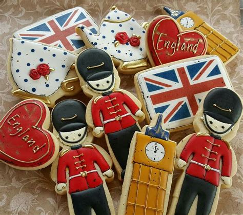 Teri Smith Dooley London England Themed Cookies Fancy Cookies