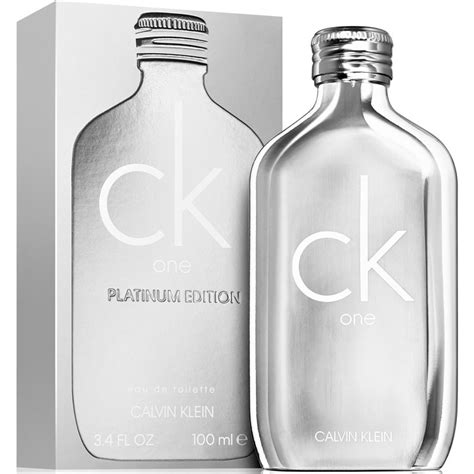 Элитная парфюмерия CALVIN KLEIN ck one PLATINUM EDITION купить Цена