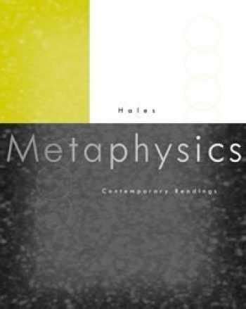 Sell, Buy or Rent Metaphysics: Contemporary Readings 9780534551452 ...