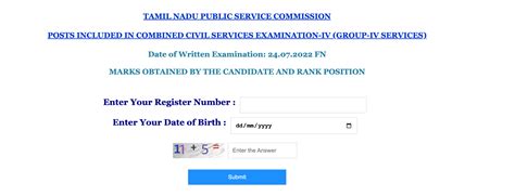 Tnpsc Group Result Out Vetri Padi Tnpsc Group Exam