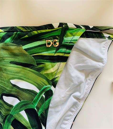 Dolce And Gabbana Tropical Jungle Print Bikini Hardly Ever Worn It