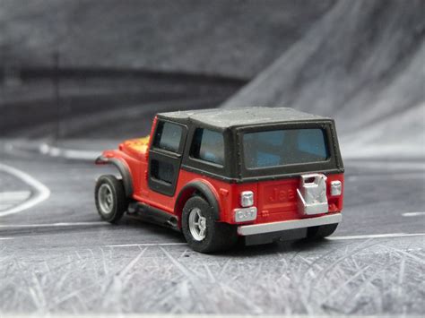 Jeep Cj Rot Gelb Steffis Beste Slotcars