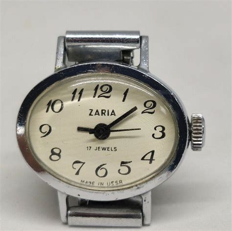 Mechanical Female Soviet Watch Zarya Ussr Vintage Retro Zarya Etsy