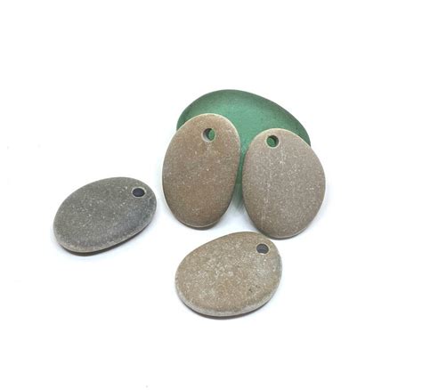 Beach Pebble Pendants - Etsy