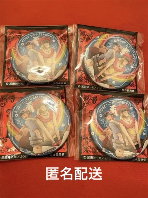 ワンピースone Piece Film Red 輩缶バッジ コビー ヘルメッポ メルカリ