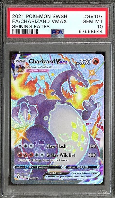 Charizard Vmax Sv Shining Fates Shiny Vault Sword And Shield