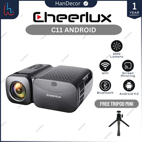 Jual C Android Wifi Proyektor Cheerlux C Wifi Lumens P