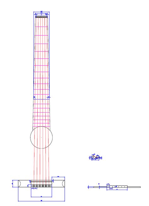 Chapitre Gabarits Et Plans Utiles Lutherie Guitare Org